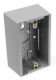 SURFACE MOUNT BACK BOX 1-GANG 1.89 D GY