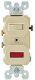 15A 120V SP SW NEON PL COMBO BROWN