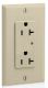 IV DUP REC 20A125V NON-ALARMED B&S