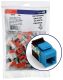 GIGAMAX CAT 5E UTP JACK 25PK, BLUE