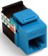 GIGAMAX CAT 5E UTP JACK, BLUE