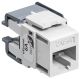 EXTREME CAT 6A UTP JACK, WHITE
