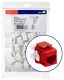EXTREME CAT 6 UTP JACK 25PK, CRIMSON