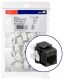 EXTREME CAT 6 UTP JACK 25PK, BLACK