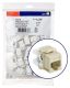 EXTREME CAT 6 UTP JACK 25PK, IVORY