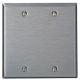 2G SS WALLPLATE SATIN 430 BLANK