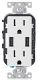 WH COMBI DUP REC/USB CHARGER 15A125V