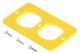 1G DPLX RCPT PLATE ONLY