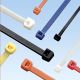 "Cable Tie, White, PA6.6, 5.6""L (142mm), 40lb, PK100"