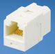 Mini-Com Cat 6 UTP RJ45 Coupler Module, IW