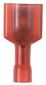 "Pan-Term DNF18-250FIM-M Disconnect, Red, Nylon, 18-22 AWG, 0.250 x 0.032"" Tab"