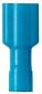 "Disco-Grip DPF14-250FIB-C Disconnect, Blue, Premium Nylon, 14-16 AWG, 0.25"" Tab"