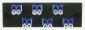 Opticom FAP, OS2, 6 LC Duplex, Blue