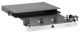 Opticom Rack Mount Enclosure, Black, 1 RU, 3 FAP/Cassette Slots