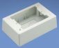 Surface Raceway, Pwr Rated Junct. Box, S/G 2-pc, Off-White