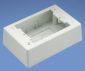 Surface Raceway, Power Rated Junction Box, 1-gang, 2-piece, White