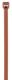 "Cable Tie, Brown, PA6.6, 7.4""L (188 mm), 50lb, PK100"