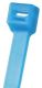 "Pan-Ty PLT4S-C76 Cable Tie, Aqua, Tefzel, UV, High Heat, 14.6""L, 50lb, PK100"