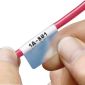 "P1 S075X100VAC Self-Lam, Vinyl, White, 275 Lbls, 1""x0.75"", 0.38"" PO H, PK1"