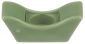 TMEH-S10-C109 Heavy Duty Cable Tie Mount, Green, PP, Screw, #10, 100PK