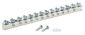 StructuredGround UGB2/0-414-12 Universal Grd Bar, Silver, Copper, Tin-Plated
