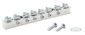 "StructuredGround UGB2/0-414-6 Universal Grd Bar, Silver, Cu, Tin-Plated, 6"" L"