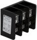 Power distribution block, Linergy, 3 pole, 1 line, 6 load, 335A Cu, 270A Al, 600V