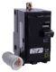 Mini circuit breaker, QO, 30A, 2 pole, 120VAC, 10kA, bolt on, switch neutral