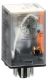 Plug in relay, Type KP, tubular, 1 HP at 277 VAC, 10A resistive at 120 VAC, 8 pin, DPDT, 2 NO, 2 NC, 12 VAC coil