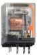 Miniature Relay, Harmony 8501R, SPDT, 5 blades, coil, 15A resistive at 120V AC, 1HP at 277V AC, 120V AC, 1NO+ 1NC