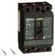 Circuit breaker, PowerPacT H, 90A, 3 pole, 600VAC, 14kA, lugs, thermal magnetic, 80%