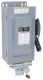 Safety switch, heavy duty, non fusible, 30A, 600VAC, 600VDC, 3 poles, 20hp, NEMA 12K, Appleton Powertite receptacle