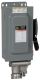 Safety switch, heavy duty, non fusible, 60A, 600VAC/DC, 3 poles, 60HP, NEMA 12K, Crouse-Hinds Arktite