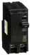 Mini circuit breaker, QO, 100A, 2 pole, 120/240VAC, 10kA, plug in