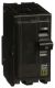 Mini circuit breaker, QO, 15A, 2 pole, 120/240VAC, 22kA, plug in