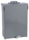 Load center, QO, 1 phase, 6 spaces, 12 circuits, 100A fixed main lugs, NEMA3R