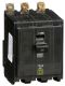 Mini circuit breaker, QO, 30A, 3 pole, 120/240VAC, 10kA, bolt on