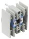 NEMA Control Relay, Type X, adder deck, 10A resistive at 600 VAC, 2 normally open contacts