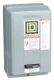 NEMA Motor Starter, Type S, nonreversing, Size 00, 9A, 1 HP at 230 VAC, 5 kA SSCR, 1 phase, 2 pole, melting alloy, 120 VAC coil, NEMA 1