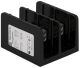 Power distribution block, Linergy, 1 pole, 2 line, 6 load, 350A Cu, 600V