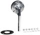 Circuit breaker accessory, PowerPacT B/H/J/L, handle assembly, rotary, 6 inch, 125A to 300A, NEMA 3/4/4X, chrome plated