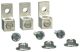 Transformer accessory, lug kit, mechanical, 100A, 1/0 AWG to 14 AWG, qty 3