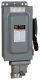 Safety switch, heavy duty, fusible, 60A, 600VAC/DC, 3 poles, 50HP, NEMA 12K, Crouse-Hinds Arktite