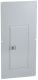 Replacement cover, QO, for 30 space load center, surface, gray