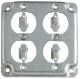 4SQ SURF CVR 5CU 2DUPLEX 1/2IN RSD