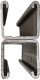 CHNL BK-BK 12GA 1-5/8X1-5/8 10FT GR