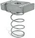 DEEP CHNL SPRING NUT 5/16-18IN STL