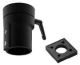 Cplg Flg Tube Sys 281Max Blk AL 5x3x3